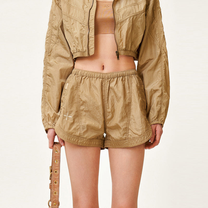 Smfk Viper Alloy Skin Jogger Shorts