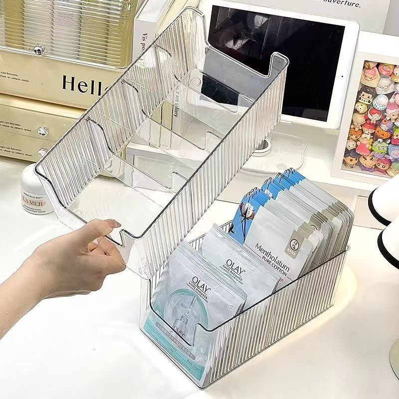 Table transparent cosmetic dressing table
