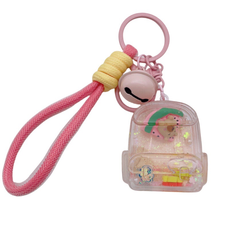 カピバラオイル流砂ボトルアクリルキーホルダーペンダント小さなギフト屋台小物キーホルダー卸売|undefined