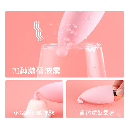 Lele Little Penguin USB Soft Cute Hook G-spot Wireless Egg Multi-speed Vibration Female Massager Adult Sex Toy