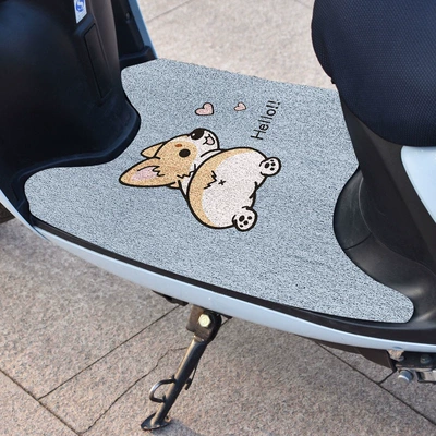 Electric vehicle foot mat – Mats, Customizable Wire Loop Mats - little-corgi-2540cm