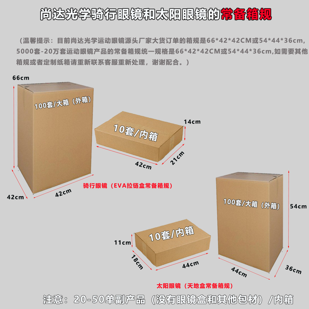 尚达光学大货箱规
