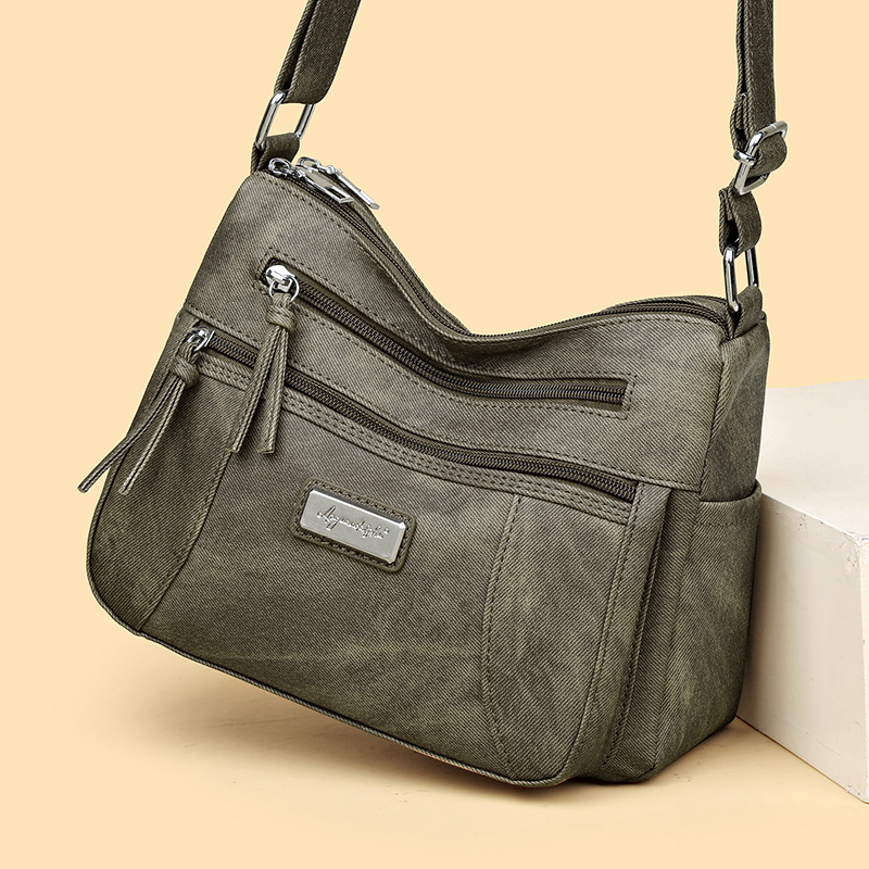 Women's Versatile Soft Leather Shoulder Bag For Elderly Ladies_voghion.com