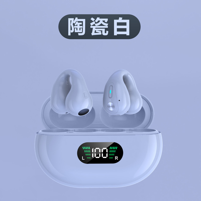ワンポイント Bluetooth ヘッドセット骨伝導新 2025 新しい Bluetooth ヘッドセット Bluetooth 完全ワイヤレススポーツヘッドセット|undefined