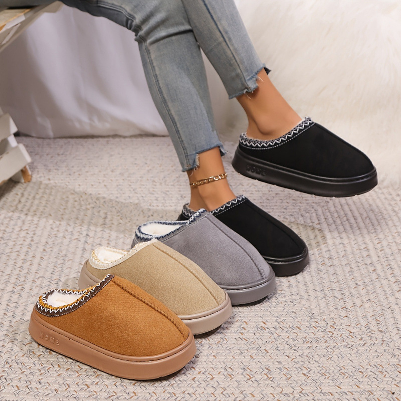M 99154 Ethnic Style EVA Slippers 民族风厚底棉拖速卖通新款亚