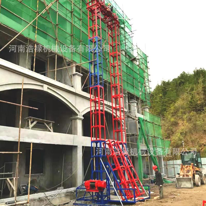 建筑材料水泥砂浆升降机 龙门架升降机工地设备 龙门架物料提升机