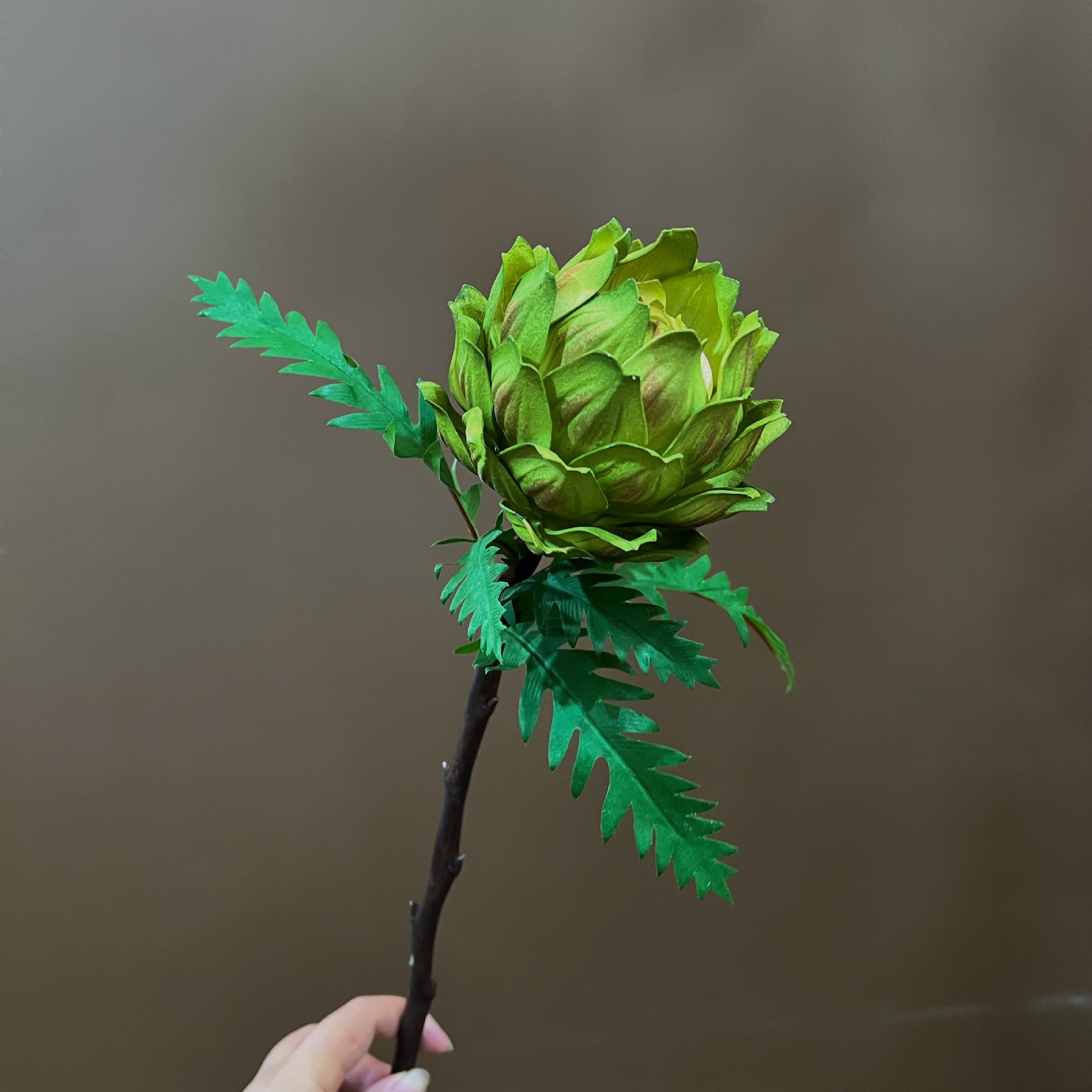 含阳假花仿真花批发客厅家居餐桌装饰花仿真朝鲜蓟凤梨头洋蓟