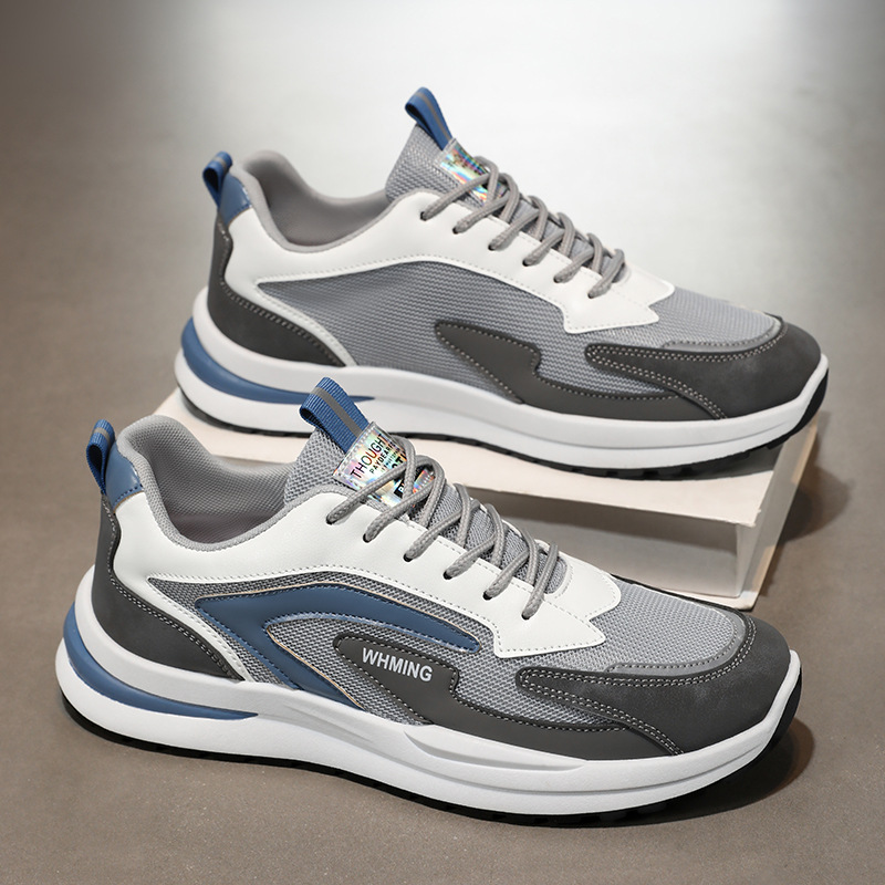Agan zapatos de hombre 2025 nuevos zapatos de invierno de moda coreana zapatos de skate juveniles casuales zapatos de moda papá