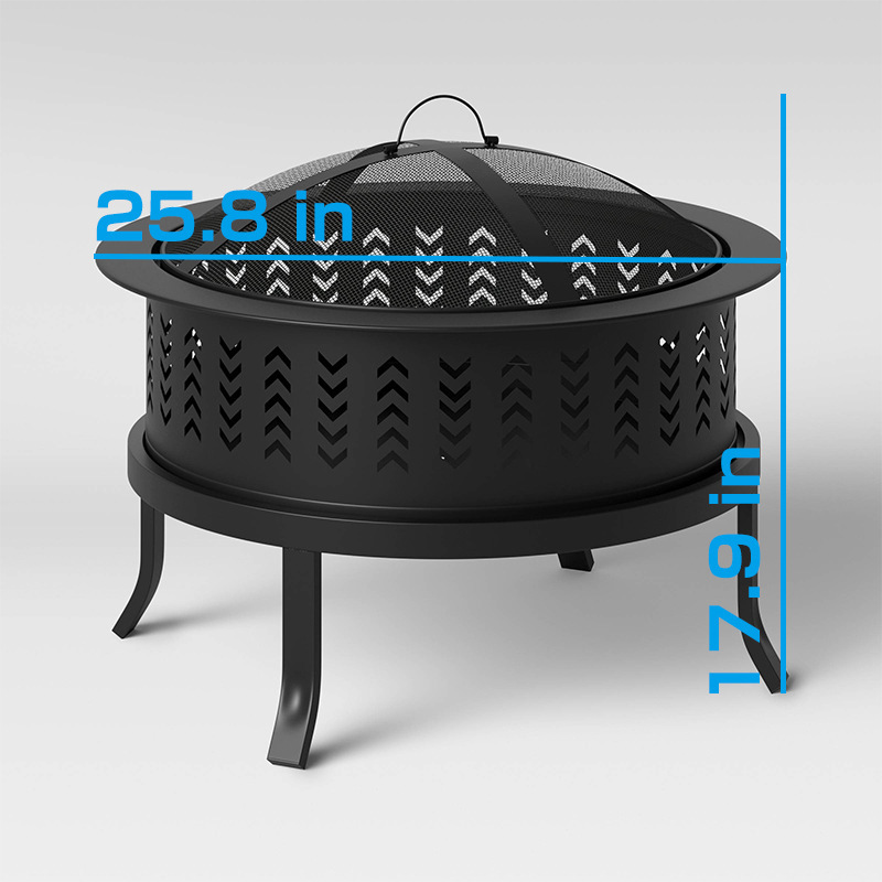 庭院晚会烧烤炉炭火盆取暖柴火炉烧火炉烧烤炉