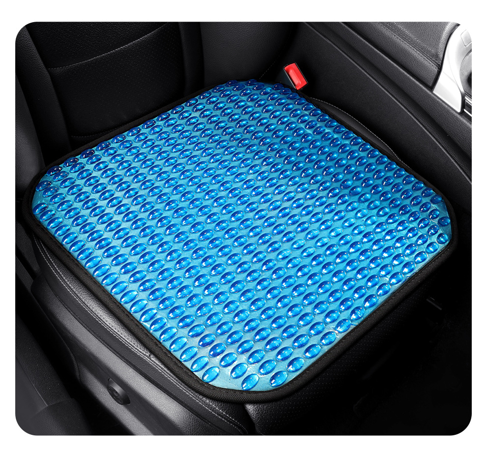 Cross-Border Honeycomb Gel Car Lumbar Support Ice Silk Cooling Pad Home Office Lumbar Pillow Cushion Car Lumbar Support Gel Ice Pad