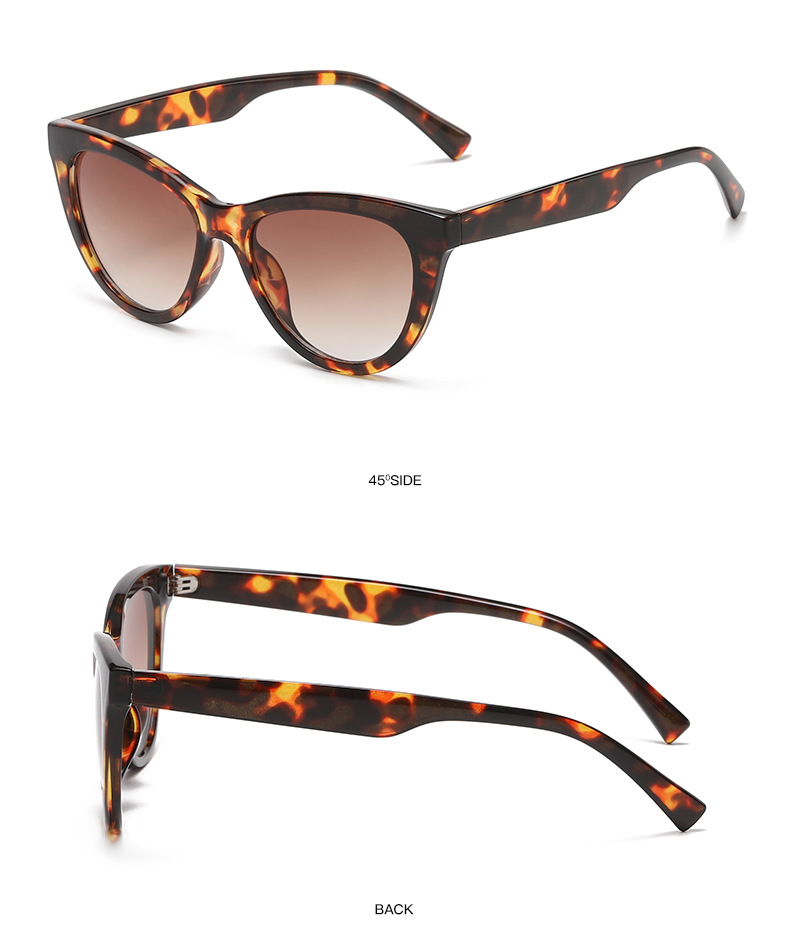 35g Weight Full Frame Glasses Structure Sunglasses Classification Ac, UV400 Protection Lens Material Cat Eye Glasses Style Outdoor, Travel Occasion Solid Color Pattern All Seasons Season Unisex Gender Retro, Classic Style Style Retro Classic Style Solid Color Ac UV400 Protection Cat Eye Full Frame Women's Sunglasses 17