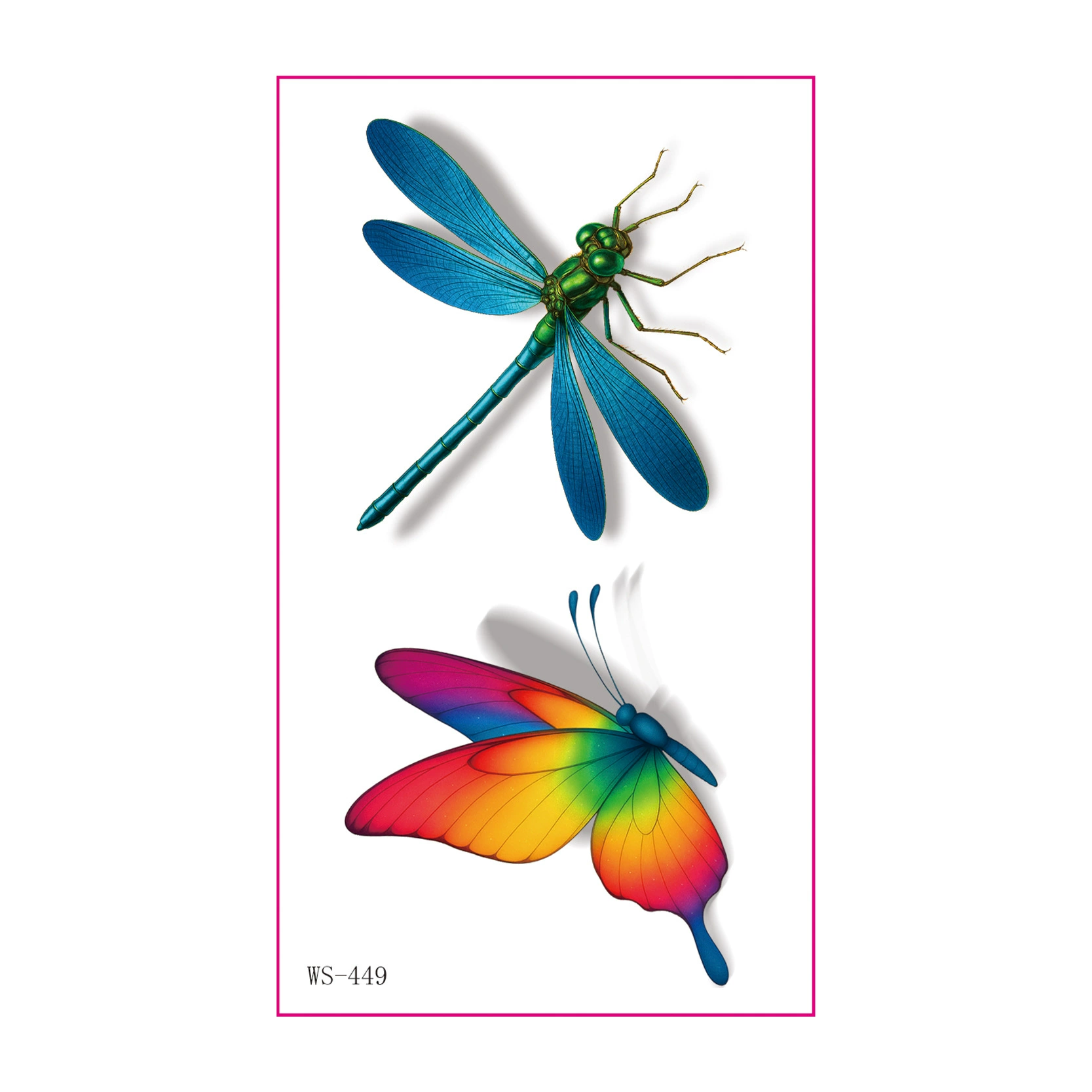 Three dimensional waterproof tattoo stickers, children's sticker, new collection, 3D