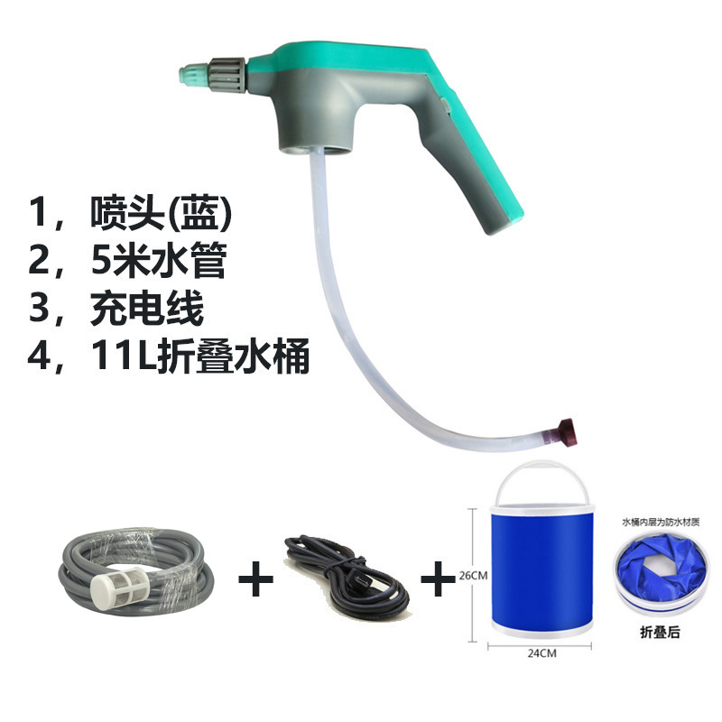 Boquilla neumática eléctrica boquilla de botella de plástico Flor de riego de lavado de coches se puede combinar con tubería de agua hervidor cuerpo regadera Venta directa de fábrica image 25