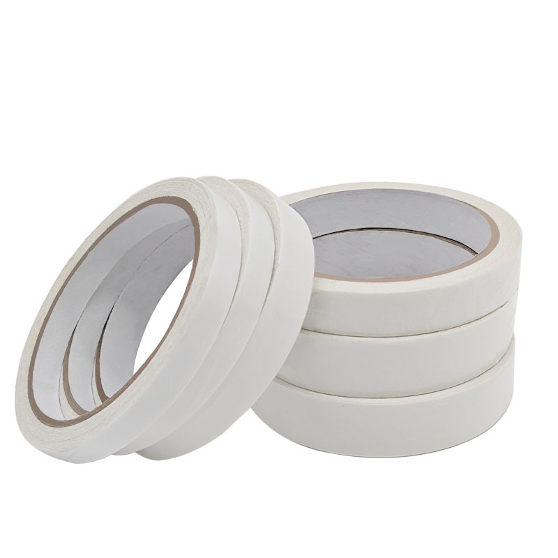 Papel de algodón de doble cara aceitoso industrial, adhesivo de doble cara resistente a altas temperaturas, papel de algodón de alta adhesión, blanco desgarrado sin marcas, antienvejecimiento