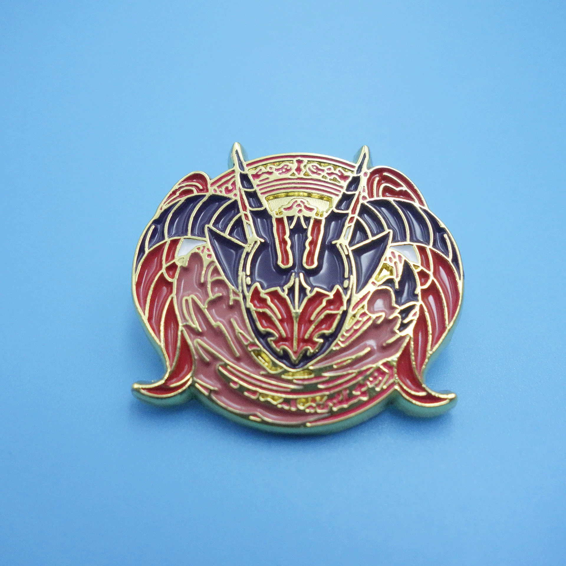 Памятный металлический значок с анимацией, изготовленный на заказ из цинкового сплава, значок для планирования периферийных устройств для кино и телевидения, брошь