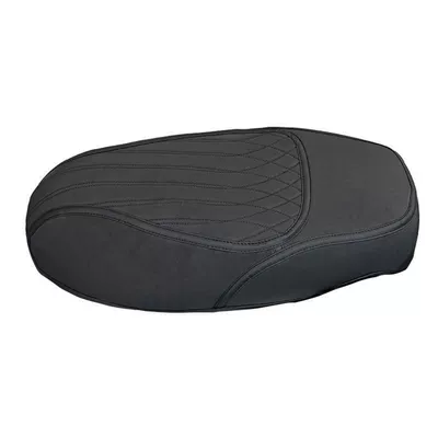 Suitable for No.9 – Motorcycle cushion - n385cn380cn370c-black-nubuck-leather-stitching-style