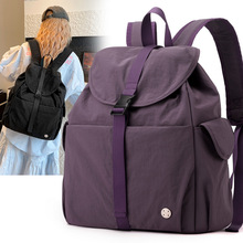 新款轻便旅行背包女时尚通勤大容量外出双肩包休闲百搭简约女包