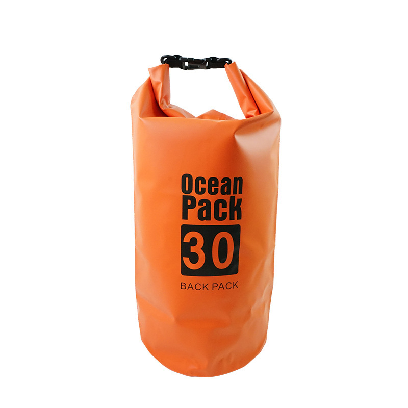 Bolsa impermeable al aire libre de gran capacidad de retroceso rafting bolsa de almacenamiento de natación para teléfonos móviles bolsa impermeable de barril mochila de hombro