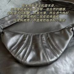 【カスタム版】牛角包可讃包小衆設計中性羊皮斜包スター同包代発