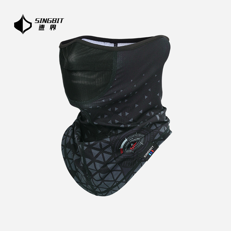 速界摩托车软装备面罩 印花速干吸湿透气防风沙防晒摩托车面罩|ru