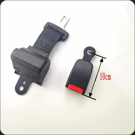 Cart Bus Forklift – Gaofe Car seat belt - black-half-enclosed-s12-base