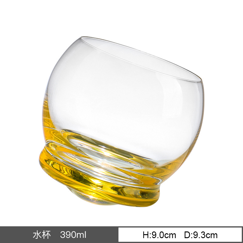 Copa de vino tinto de cristal checo sin plomo, colorida y creativa, para uso doméstico, resistente al calor y a altas temperaturas. image 15