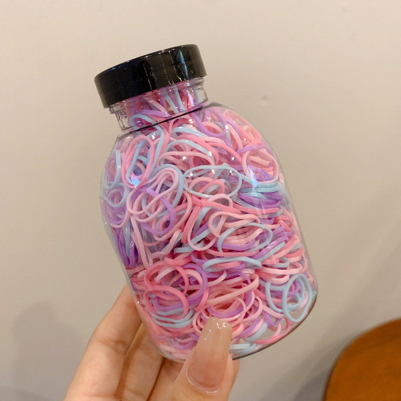 2025 nuevo estilo simple y versátil banda para el cabello sin costuras diadema duradera y de alta elasticidad que no daña el cabello coleta gruesa cuerda para el cabello sombreros