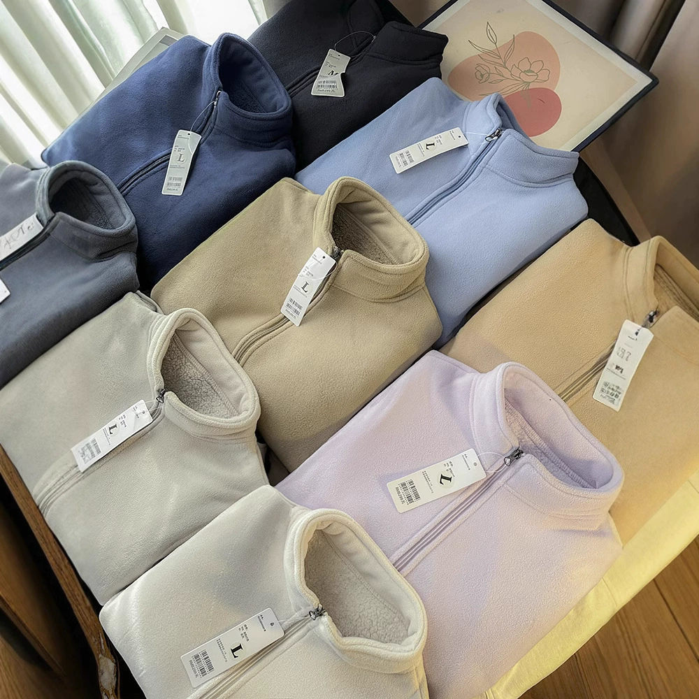 Оффлайн 499! Осенняя и зимняя новая пара двухслойный композитный кашемир имитация кашемира утолщенные теплые куртки