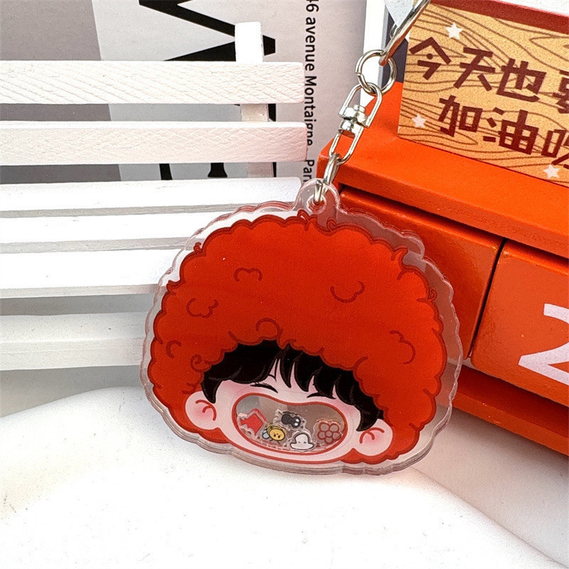 New Star Around Rocking Music Acrylic Bag Pendant Student Star-chasing Decorative Gift for Friends to Send Girlfriends