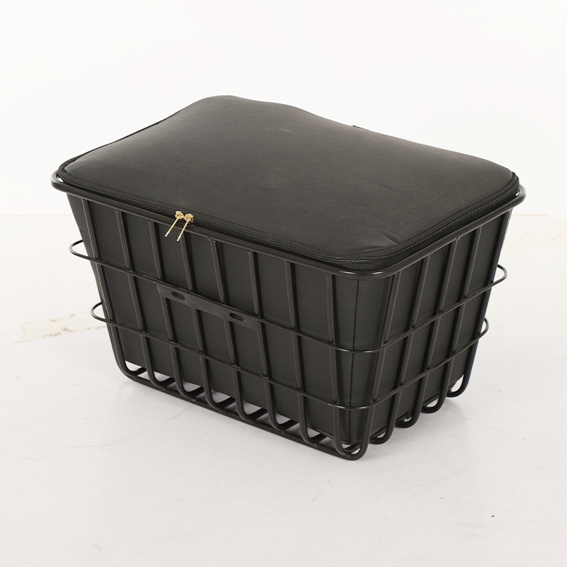 Back basket bicycle backpack single rear rack larger rear basket mountain bike basket child foldable bicycle rear carrier