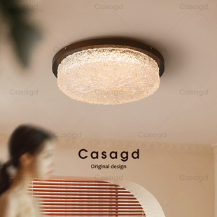 Casagd Mid-Century Style Designer Art Bedroom Ceiling Lamp American Retro Creative Romantic Modern Master Bedroom Lamps