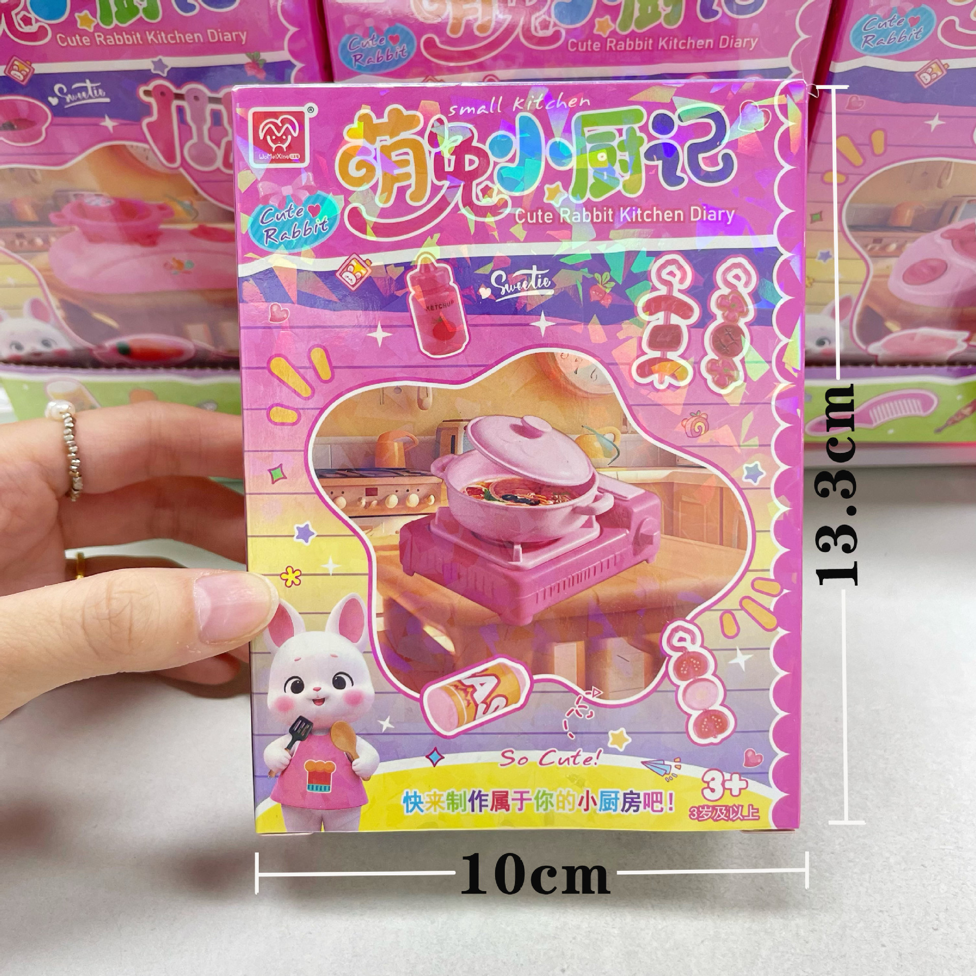 Niños DIY puzzle mini comida cocina juguetes para niñas juegos de videojuegos pequeños regalos puntos de intercambio