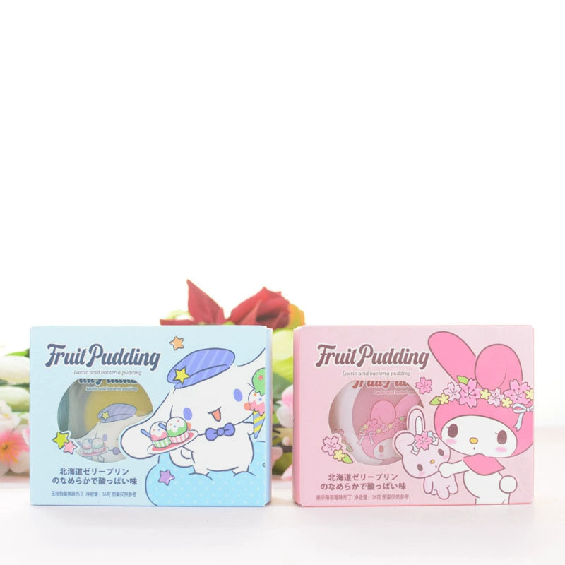 Fruit Pudding Powder (Ai Yi Ke) 36 g ×2, Window Gift Box, Blue or Pink Packaging