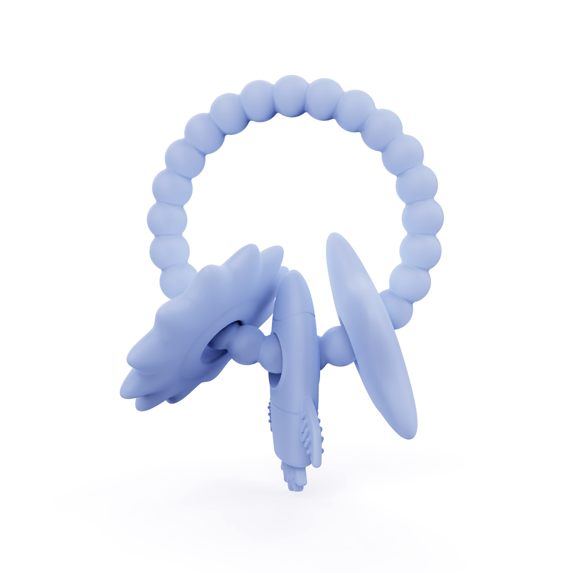Juguetes de dentición para bebés, guantes de dedo de silicona de grado alimenticio, juguetes de masticación de muñeca de goma de diente para bebés image 4