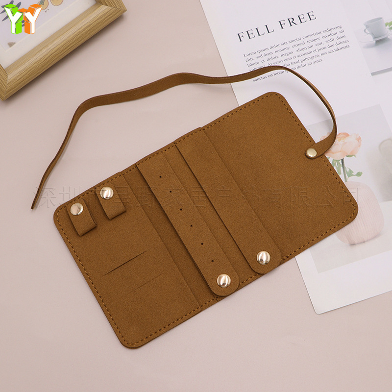 극세사 주얼리백(브라운)