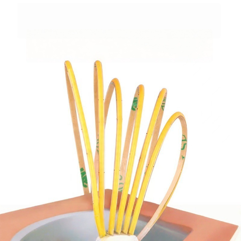 cob灯带5mm5V超窄低压12V自灯箱可调光粘软灯带嵌入幻彩led灯条|undefined