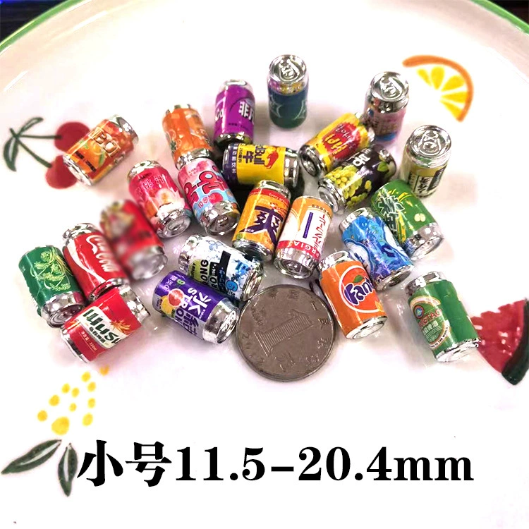 Small realistic food play, creative bottle, accessory, wholesale, handmade