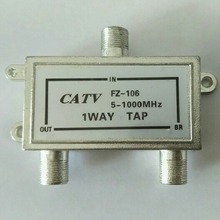 爆款 数字电视信号传输器材 5-1000兆 公制头接口106分支器分配器
