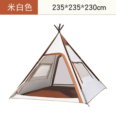 Tent Travel Beach Camping — Çadırlar - indian-account-four-tubes-white-1124-5-8-people-need-to-build