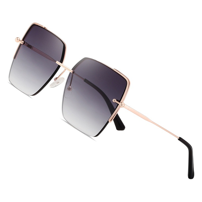 Nuevas gafas de sol de las mujeres de moda pequeñas sol a prueba de sol JS8560 gafas de sol de nylon a prueba de rayos UV