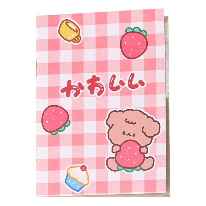 Южная Корея канцелярские принадлежности маленький блокнот мультфильм блокнот мягкая копия 64 К Детский сад Начальная школа приз небольшой подарок