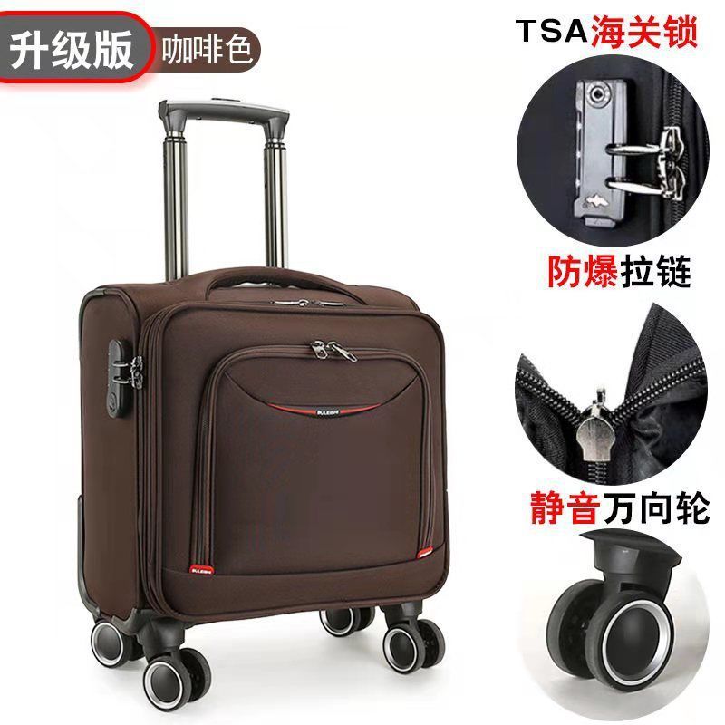 20*30*40 primavera y otoño aviación mini equipaje hombres y mujeres embarque caso ligero contraseña caso trolley caso entrega de una sola pieza
