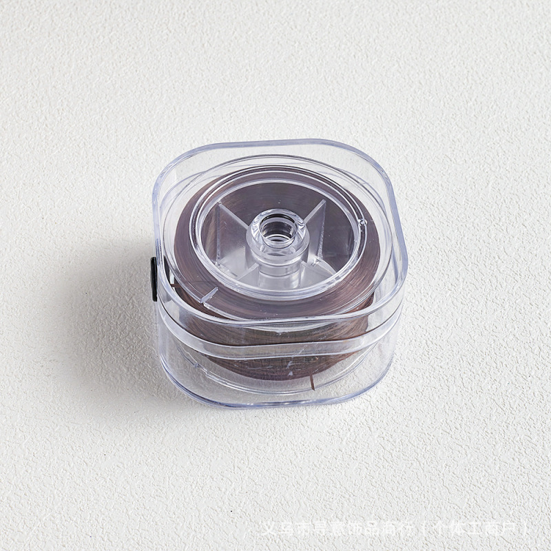 カラフルなフラットシルク弾性糸ビーズビーズ糸 diy ブレスレットロープ靱性タイトな弾性耐摩耗性ブレスレット弾性糸|undefined