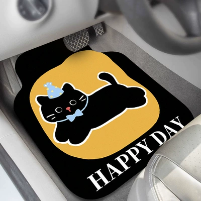 Universal Foot Pad — to Fit the Interior of the Car - sponge-cat-6550cm-single-front-foot-pad