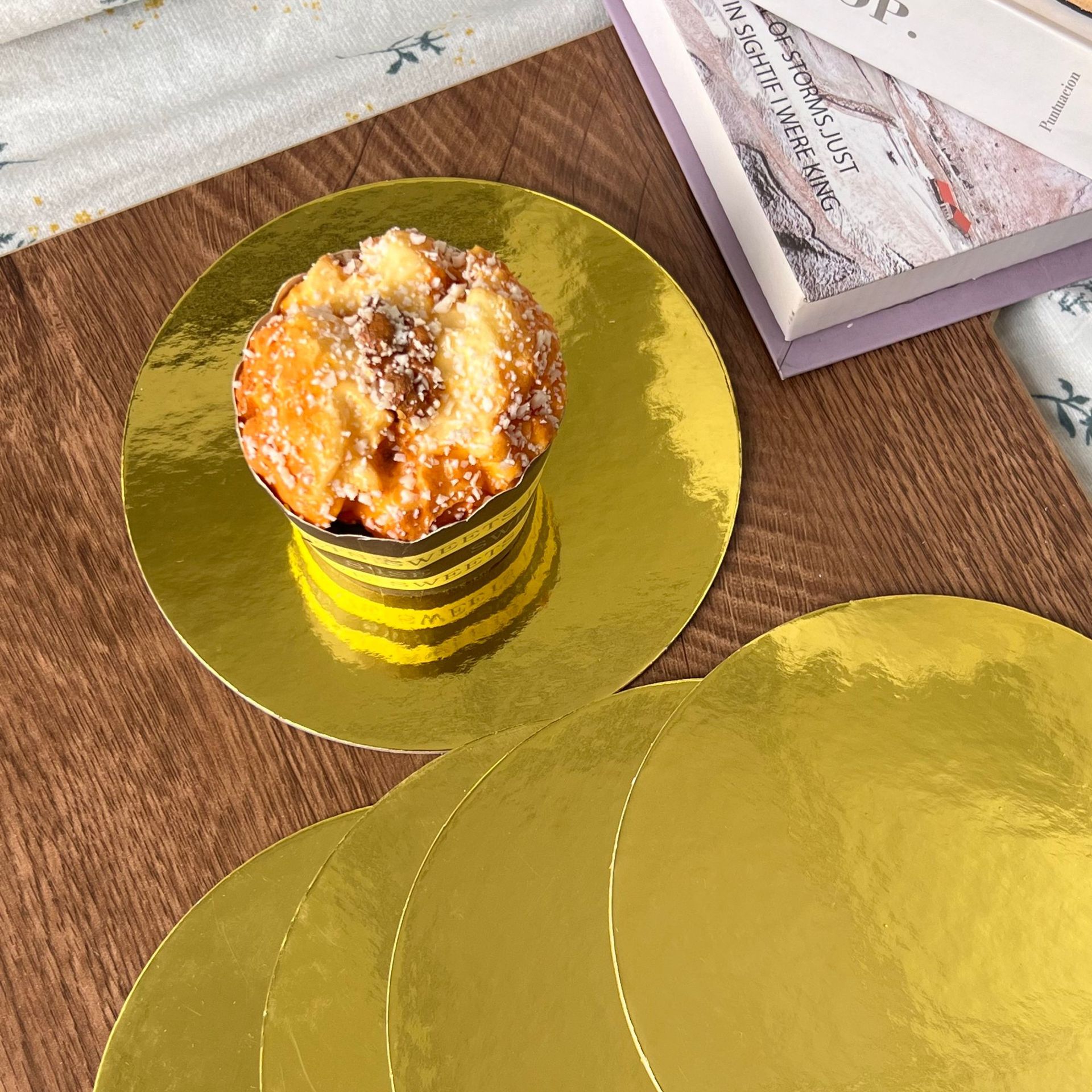 3MM蛋糕纸板底托翻糖蛋糕底托垫硬纸板蛋糕垫印刷蛋糕托盘cake bo