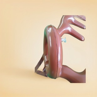 Supply pvc Inflatable Throwing Toys Inflatable Antlers Ferrule Inflatable Elk Ferrule