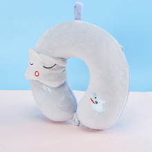 厂家U型枕加logo礼品办公室午休枕颈枕旅行护颈枕飞机汽车u型枕头
