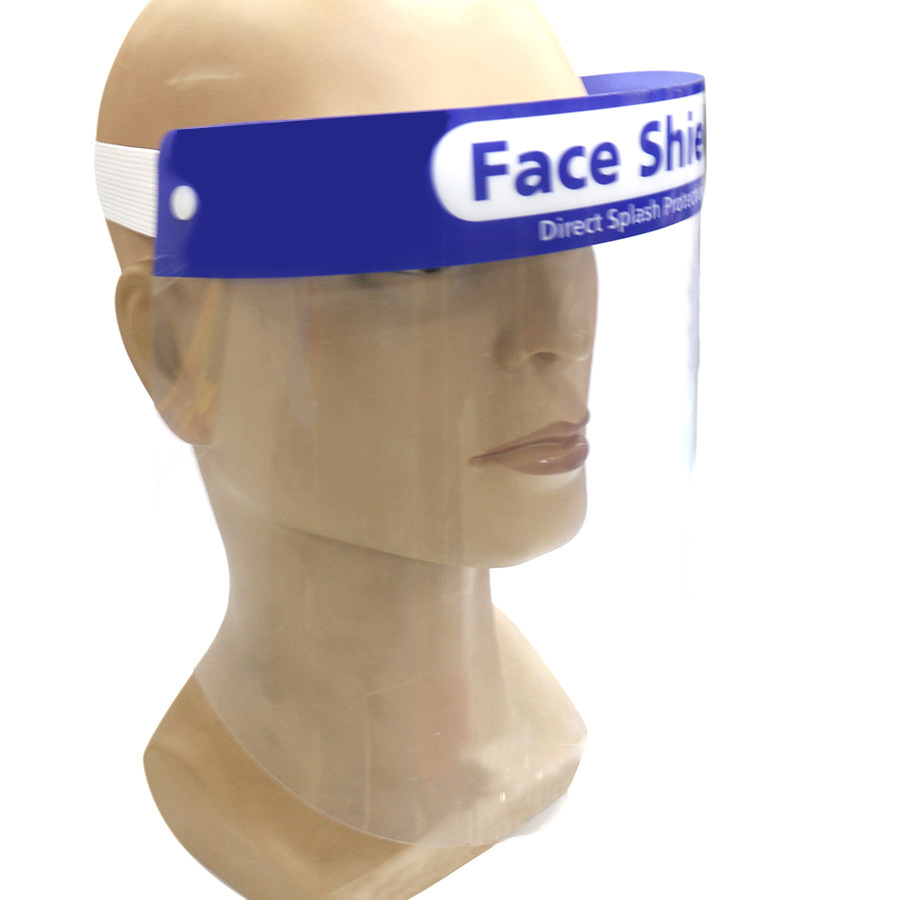 防护面罩护眼防飞沫面屏防护罩双面防雾高清隔离面屏防防油溅批发