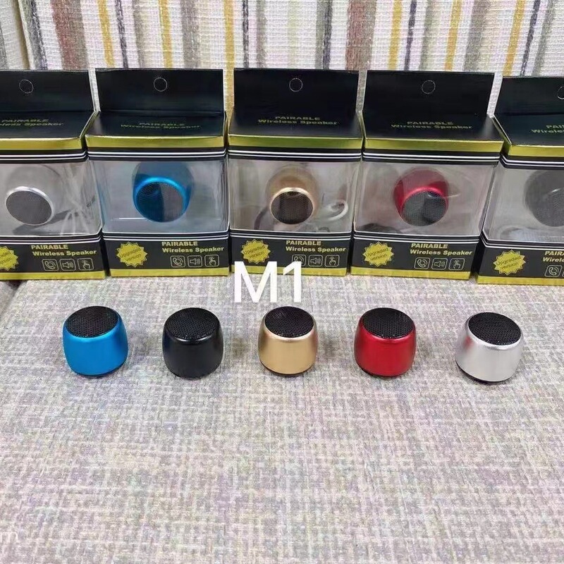 人気の M1/M3 ワイヤレスミニ Bluetooth スピーカー金属小型鋼砲屋外ポータブル小型スピーカー|undefined