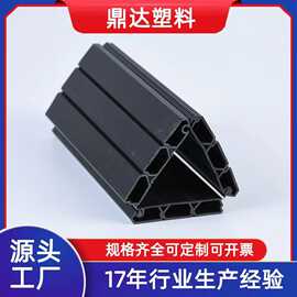 PVC型材 塑胶型材挤出异型材建筑PVC管材门窗地板材料厂家